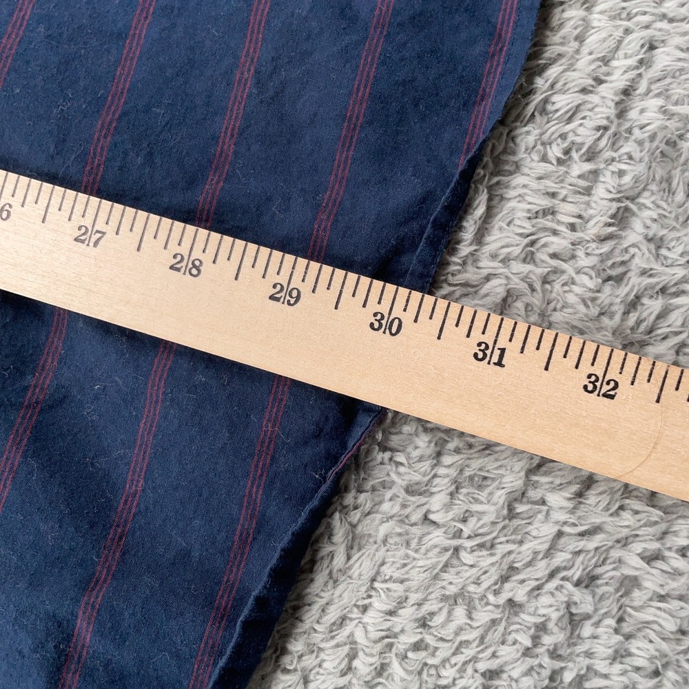 Banana Republic Shirt Mens XL Blue Red Striped Soft Wash Cotton Casual Preppy - Picture 5 of 9
